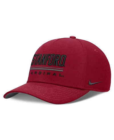 Nike Men's Cardinal Stanford Cardinal 2026 Sideline Dri-fit Rise Adjustable Hat