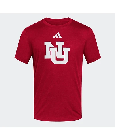 Men's adidas Scarlet Nebraska Huskers Vault Blend T-Shirt