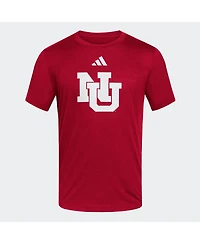 Men's adidas Scarlet Nebraska Huskers Vault Blend T-Shirt
