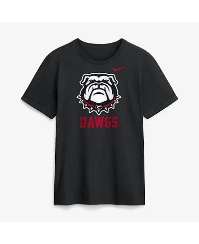 Nike Men's Black Georgia Bulldogs Primetime Logo Mantra T-Shirt