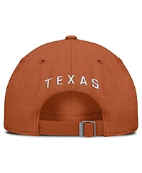 Nike Men's and Women's Texas Orange Texas Longhorns Legacy Letter Club Adjustable Hat