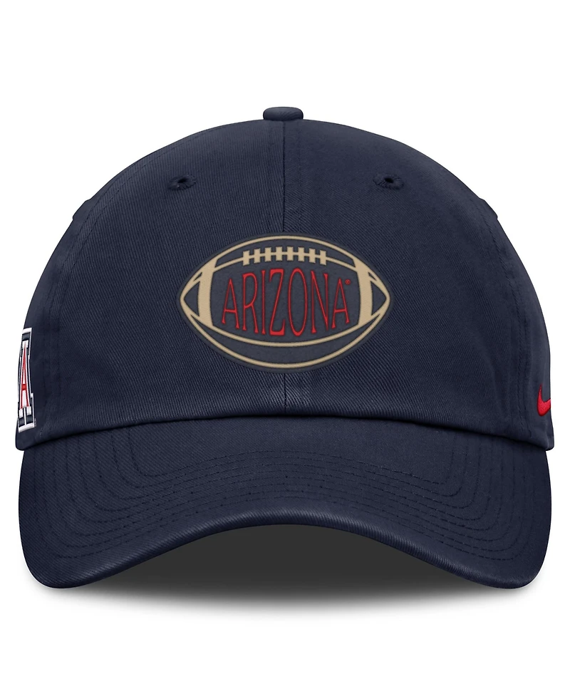 Nike Men's and Women's Navy Arizona Wildcats Campus Prep Football Club Adjustable Hat