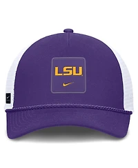 Nike Men's and Women's Purple Lsu Tigers 2026 On-Field Gameday Rope Trucker Adjustable Hat