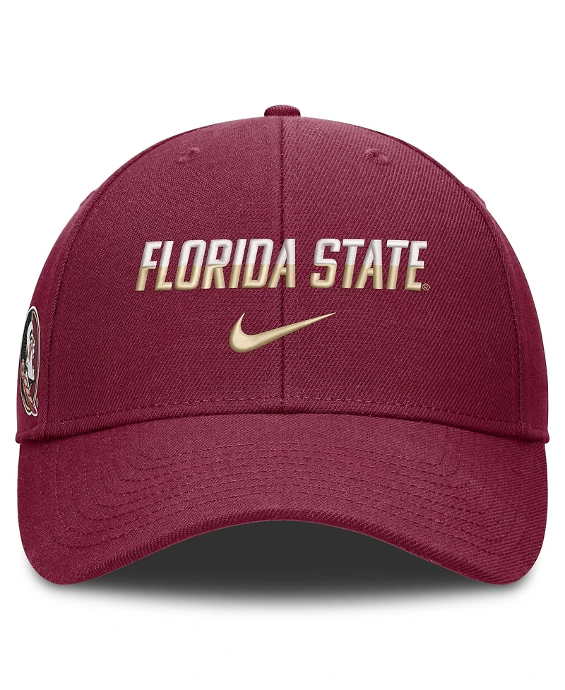 Men's and Women's Nike Garnet Florida State Seminoles 2026 On-Field Gameday Rise Adjustable Hat