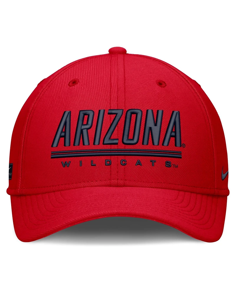 Nike Men's Red Arizona Wildcats Game Day Rise Swooshflex Hat