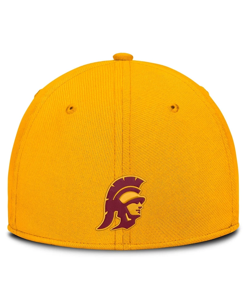 Nike Men's Gold Usc Trojans Game Day Rise Swooshflex Hat