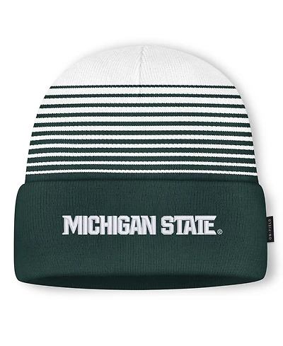 Men's and Women's Nike Green/White Michigan State Spartans On-Field Utility Knit Hat