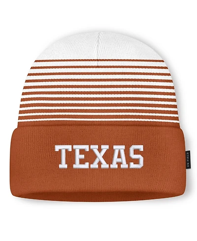 Men's and Women's Nike Texas Orange/White Texas Longhorns On-Field Utility Knit Hat