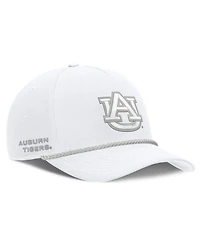 Nike Men's and Women's White Auburn Tigers Rope Rise Adjustable Hat