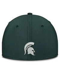 Men's Nike Green Michigan State Spartans Rise On-Field SwooshFlex Dri-fit Flex Hat