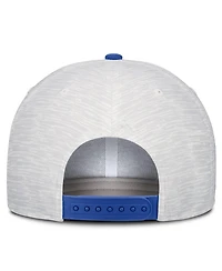 Nike Men's and Women's Gray/Royal Duke Blue Devils Primetime Rise Adjustable Hat