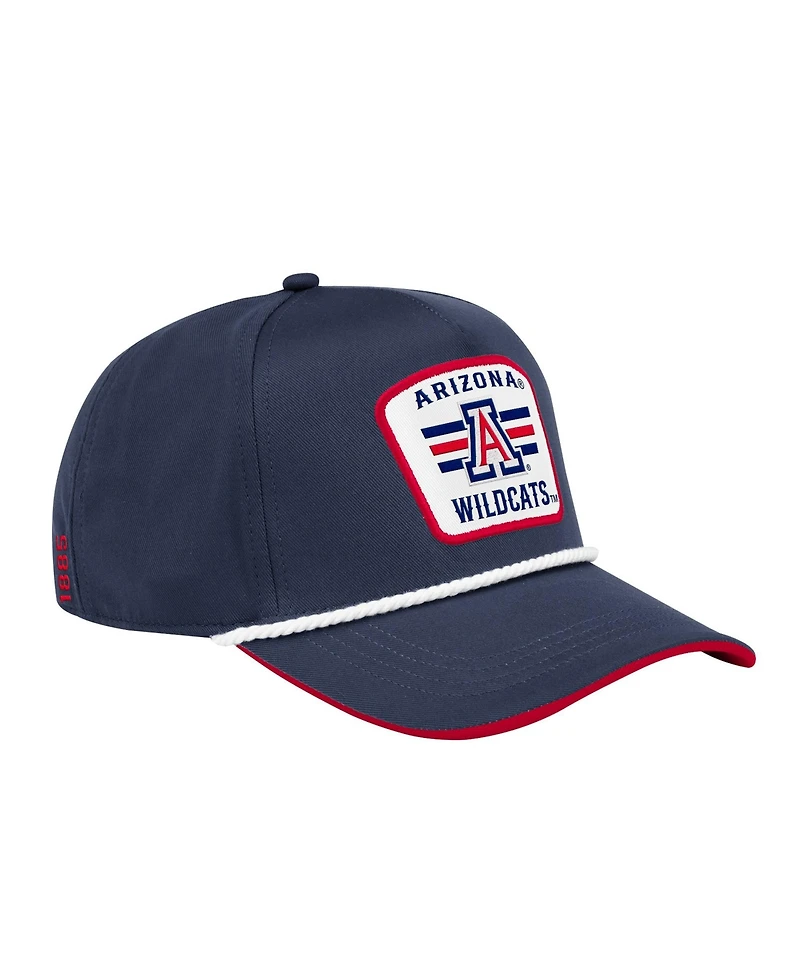 Colosseum Men's Navy Arizona Wildcats Hits the Road Podium Adjustable Hat