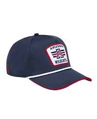 Colosseum Men's Navy Arizona Wildcats Hits the Road Podium Adjustable Hat