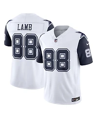 Nike Men's CeeDee Lamb White Dallas Cowboys Alternate Vapor F.u.s.e. Stitched Limited Jersey