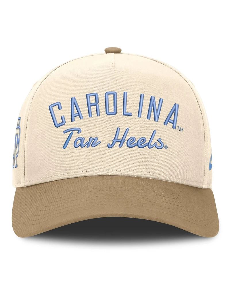 Nike Men's and Women's Natural/Beige North Carolina Tar Heels Legacy Rise Adjustable Hat