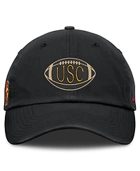 Nike Men's and Women's Black Usc Trojans Campus Prep Football Club Adjustable Hat
