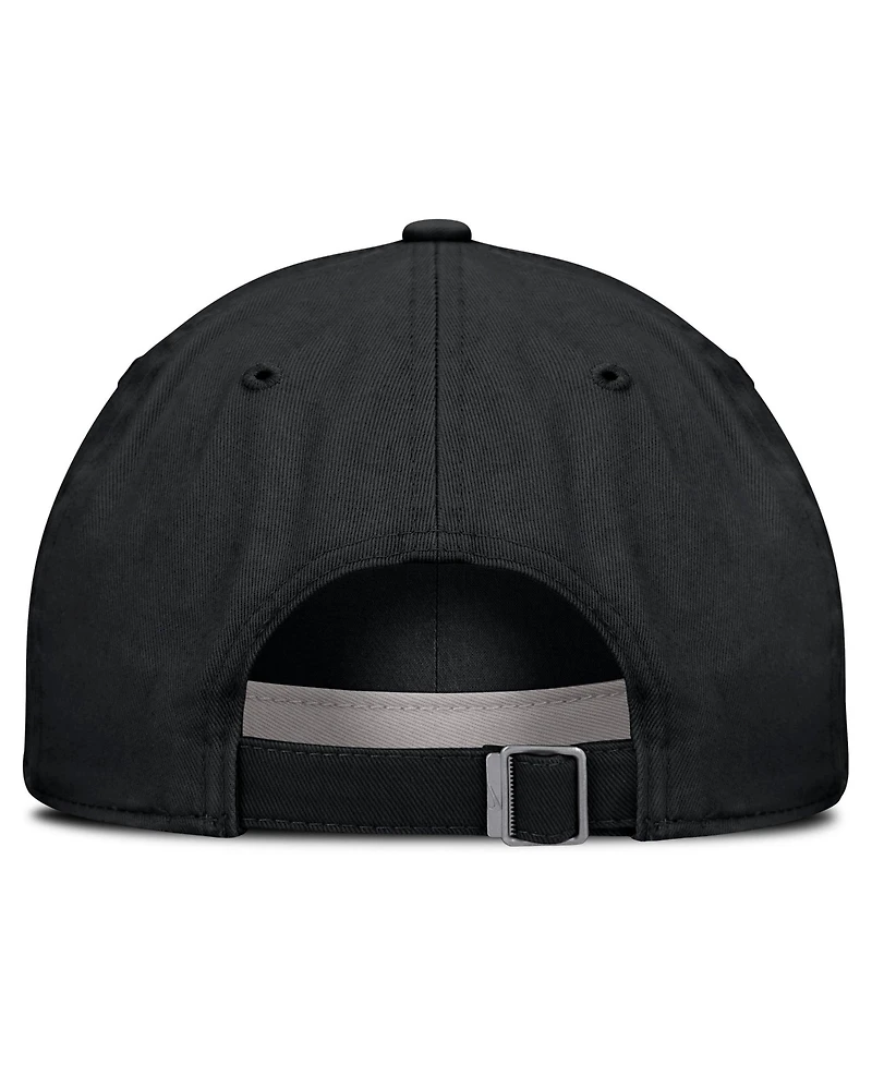Nike Men's Black Oregon Ducks Club Dri-fit Adjustable Hat