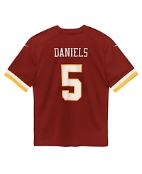 Nike Baby Boys and Girls Jayden Daniels Burgundy Washington Commanders Team Game Jersey