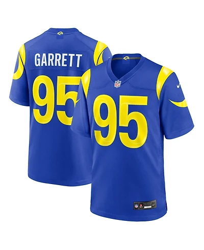 Big Boys and Girls Nike Myles Garrett Royal Los Angeles Rams Team Game Jersey