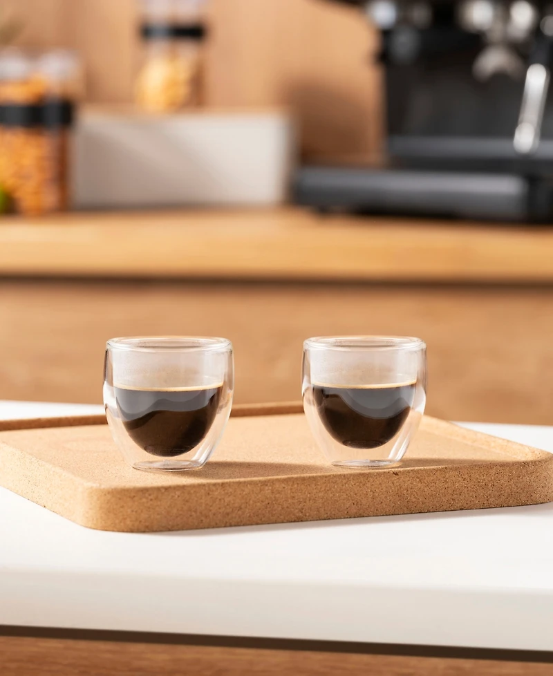 Bodum Pavina Double Wall Espresso Glasses, Set of 2