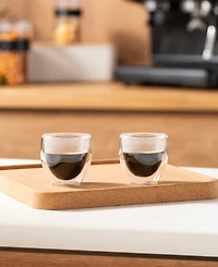 Bodum Pavina Double Wall Espresso Glasses, Set of 2