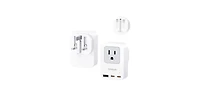 Tessan Cell Phone Charging Accessory with 20W, 2 Usb C, 1 outlet for Home, Office and Travel