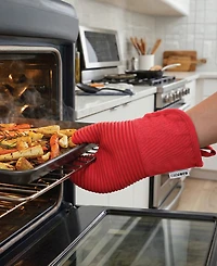 Cat Cora Heavyweight Cotton Oven Mitts, Set of 2