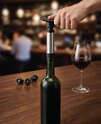 Hic Kitchen Bar 5-Piece Wine Saver Vacuum Sealer Pump and Stopper Set