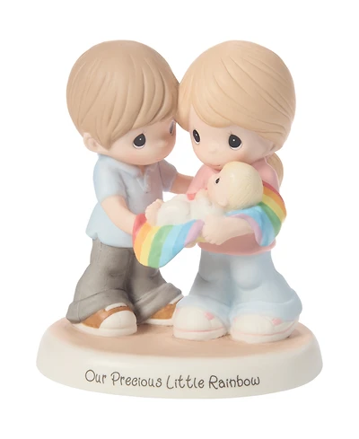 Precious Moments Rainbow Baby Couple Figurine