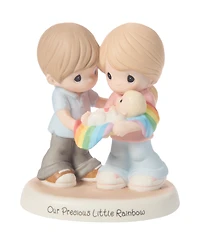 Precious Moments Rainbow Baby Couple Figurine