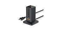 Tessan Multi-Port Usb Charging Station with 6-in-1, 100W, 3 Usb-c for Home, Office and Travel