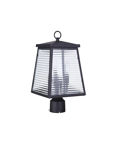 Craftmade Armstrong 16 1/4" High Midnight Outdoor Post Light