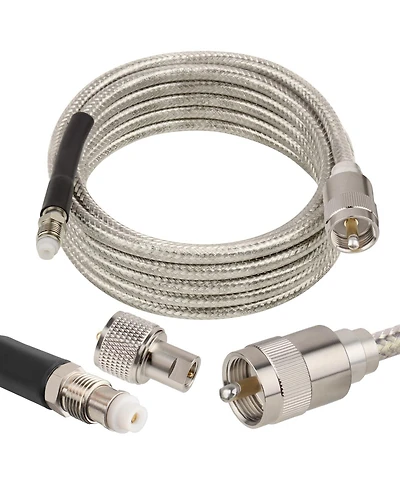 Lofree RG8X Double-Shielded Stranded Core Coax Cable 10 ft.