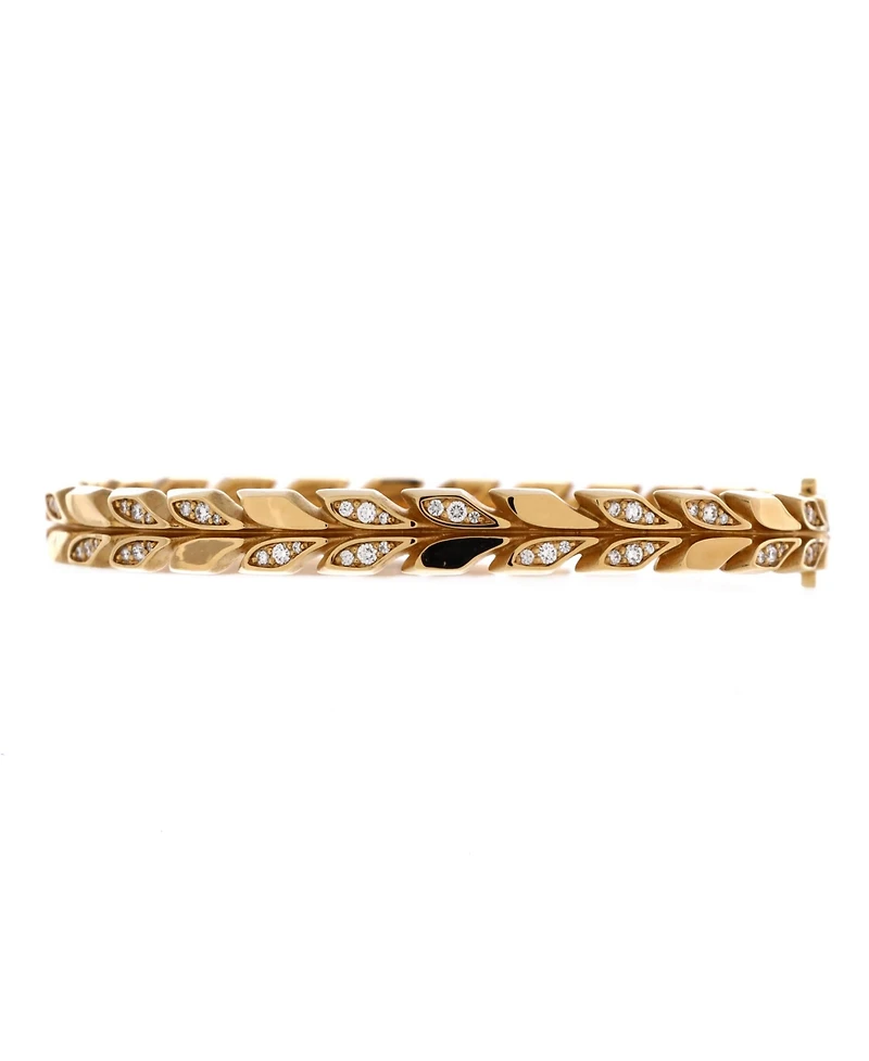 Pre-Owned Tiffany & Co Victoria Vine Hinged Bangle Bracelet