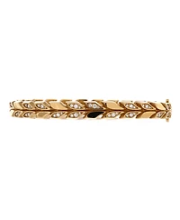 Pre-Owned Tiffany & Co Victoria Vine Hinged Bangle Bracelet