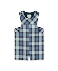 Florence Eiseman Baby ( 6M to 24M ) Plaid Shortall Romper