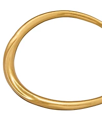 Donna Karan New York Gold-Plated Folded Hard Collar Necklace
