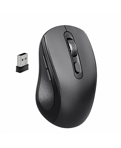 Lofree 24GHz Wireless Silent Mouse 2400 Dpi Adjustable 6 Buttons Ergonomic For Laptop Pc