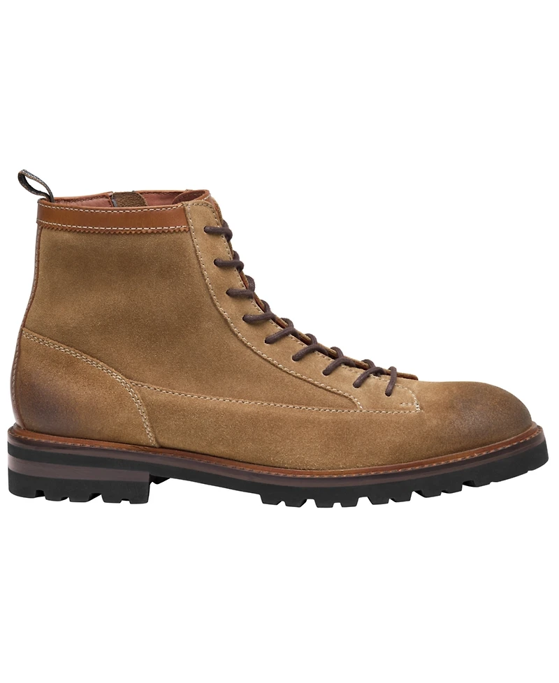 Johnston & Murphy Men's Britton Round-Toe Boots