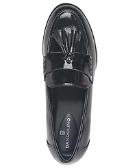 Bandolino Women's Lirka Tassel Block Heel Dress Loafers