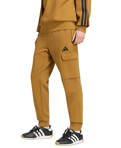 adidas Men's Essentials French Club Fleece Cargo Pants