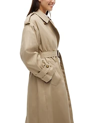 Tommy Hilfiger Women's American Icons Oversized Double-Breasted Trench Coat