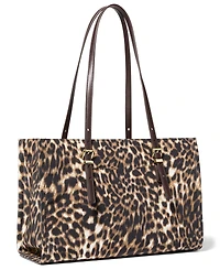 Michael Michael Kors Zadie Medium East West Zip-Top Tote Handbag