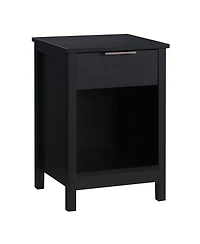 Streamdale Furniture Retro 3-Tier Nightstand with Drawer and Shelf