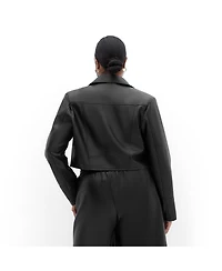 City Chic Women's Amira Faux Leather Jacket