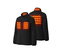 ororo Women's 4-Zone Heated Fleece Jacket
