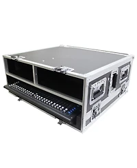 ProX Xs-AHSQ7DHW Doghouse Cable Storage, 4" Wheels Flight Case for Allen & Heath SQ7