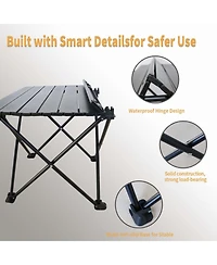 Piscifun Folding Camping Chair Table Set 600D Oxford Fabric Portable Carry Bag Outdoor Patio Beach Fishing