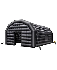 Hongge Giant 26.2 x 19.7 x 13.1 feet Inflatable Nightclub Tent with 1100W Blower for Weddings and Events