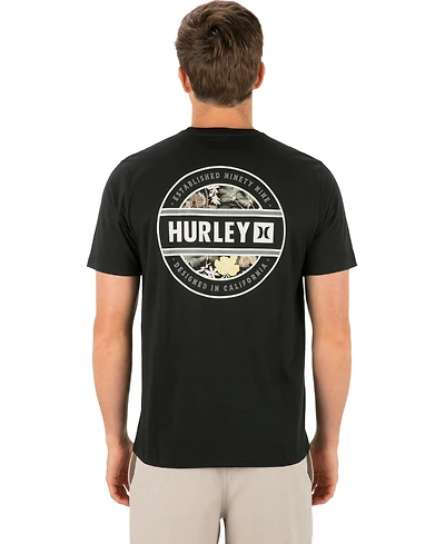 Hurley Men's Classic Crewneck Short-Sleeve T-Shirt